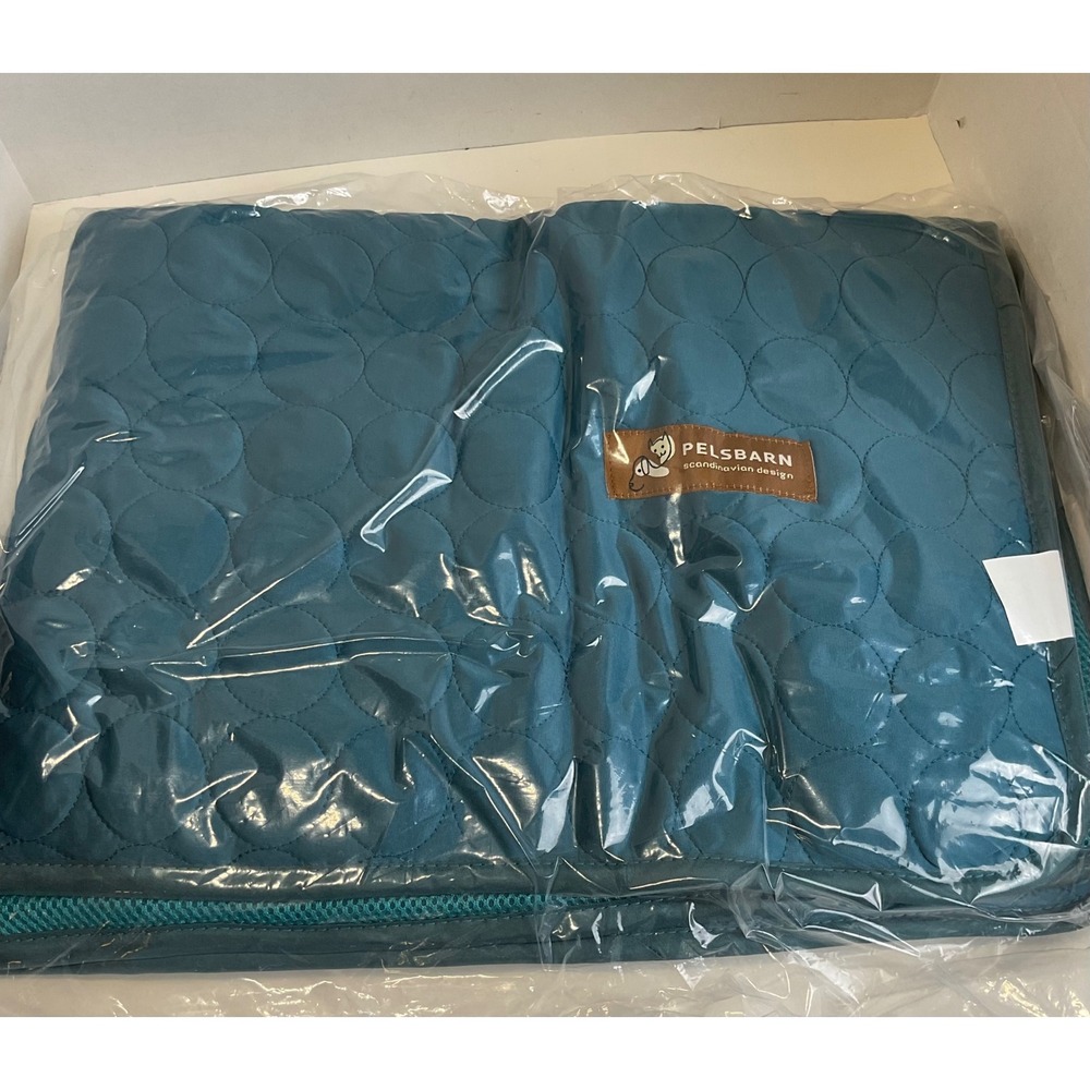 Pelsbarn Scandinavian Design Dog Cooling Mat Deep Blue Large 70x100cm New